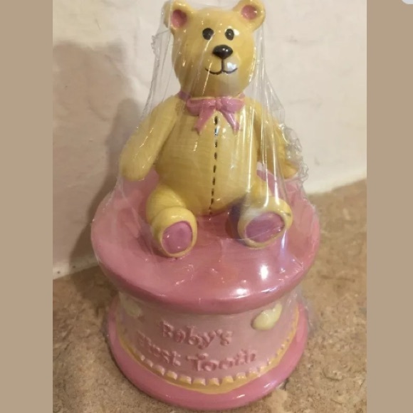 Other - Baby's First Tooth Bear Storage Case Tooth Fairy